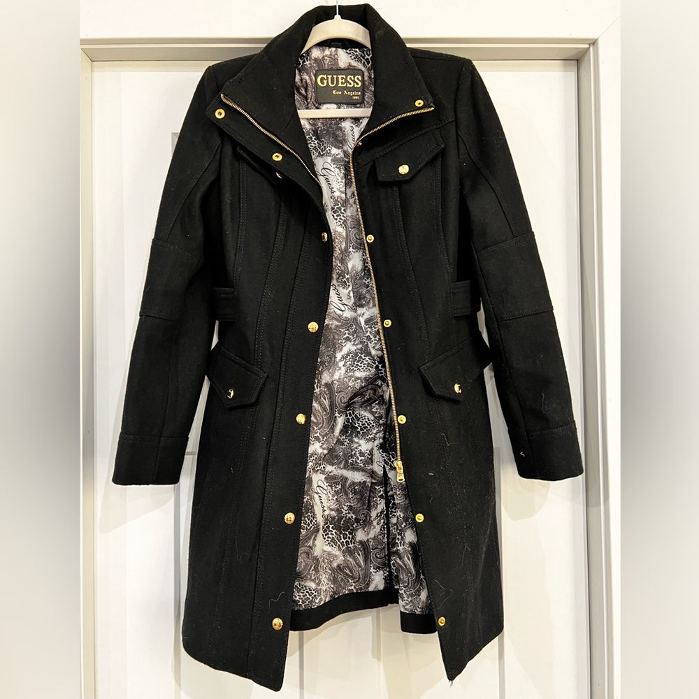 EUC Guess Wool coat